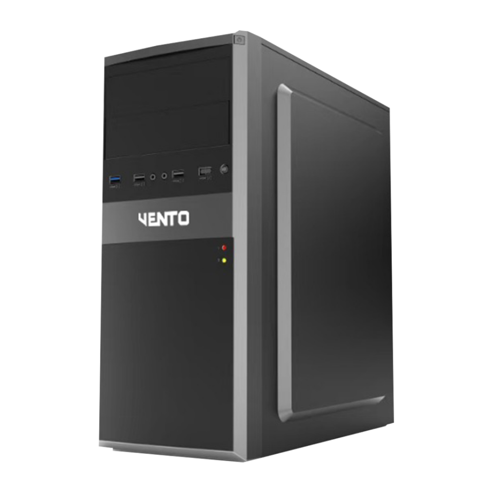 VENTO TA-K62, 650W, 80 Plus, Siyah, ATX, Tower, Kurumsal, KASA
