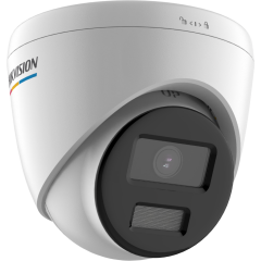 HIKVISION DS-2CD1343G2-LIUF 4Mpix, 2,8mm Lens, H265+, 30Mt Gece Görüşü, Hybrid Light, PoE, Mikrofonlu Dome IP Kamera