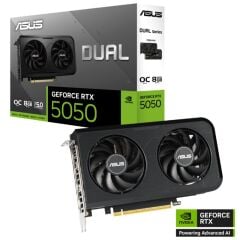 ASUS GEFPRCE DUAL-RTX5050-O8G 8GB GDDR6 128BIT 1XHDMI 3XDP EKRAN KARTI