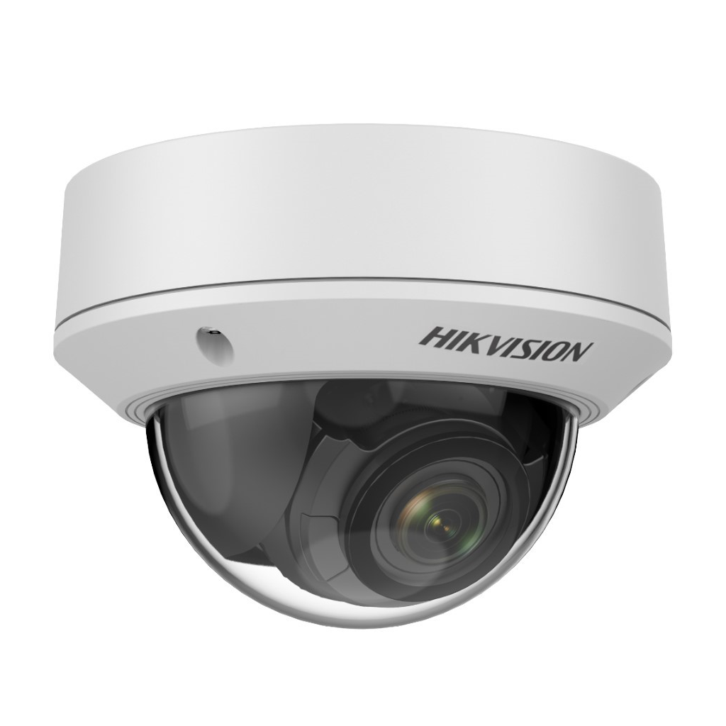 HIKVISION DS-2CD1743G0-IZS/UK 4Mpix, 2,7-13,50mm  Motorized Lens, H265+, 50Mt Gece Görüşü, SD Kart, PoE, IK10, Dome IP Kamera
