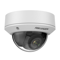 HIKVISION DS-2CD1743G0-IZS/UK 4Mpix, 2,7-13,50mm  Motorized Lens, H265+, 50Mt Gece Görüşü, SD Kart, PoE, IK10, Dome IP Kamera