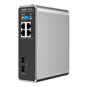 RUIJIE REYEE RG-NIS2100-4GT2SFP-HP  4 Port  GigaBit PoE, 120W,  2Port SFP, Endüstriyel Switch