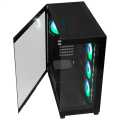 BitFenix CETO 500, 750W 80+ Bronz, Tempered Glass, ARGB, ATX, Akvaryum GAMING KASA