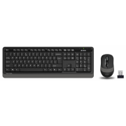 A4 TECH FG1010, Gri, FSTYLER, 2.4Ghz Kablosuz, Türkçe Q, Klavye Mouse Set