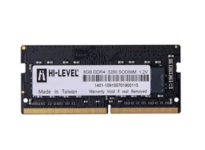 HI-LEVEL HLV-SOPC25600D4/8G 8GB DDR4 3200Mhz Notebook Bellek