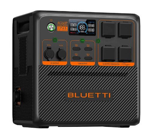 Bluetti AC240P Taşınabilir Güç Kaynağı │ 1843 Wh Kapasite - 2400W İnverter Çıkışı