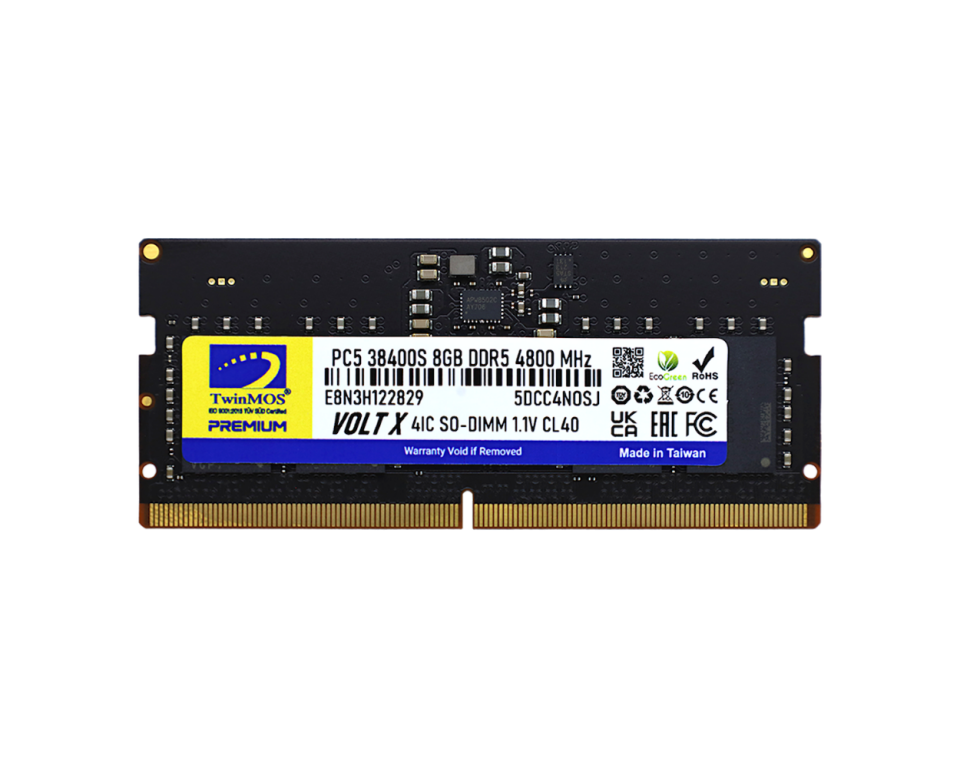 TWINMOS TMD58GB4800S40 8GB DDR5 4800Mhz Notebook Bellek