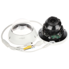 DAHUA IPC-HDBW2841R-ZAS-27135 8Mpix, 2,7-13,5mm  Motorize Lens, H265+, Dahili Mikrofon, 40Mt Gece Görüşü, IP67, PoE Dome IP Kamera