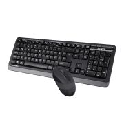 A4 TECH FG1010 KABLOSUZ STANDART GRİ F KLAVYE MOUSE