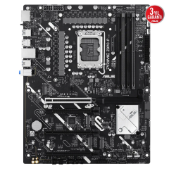 ASUS PRIME Z890-P, 7600MHz, 4xDDR5 4x M.2, HDMI, DP, Type-C, Intel Core Ultra CPU(Seri 2), LGA1851 Soket Anakart