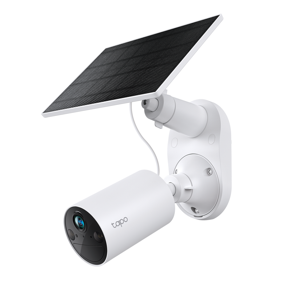 TP-LINK Tapo TC82 KIT (C410 KIT), 2K, 3,0Mpix, Dış Mekan, IP65, WiFi, 9Mt. Renkli Gece Görüşü, İki Yönlü Ses, Güneş Enerjili Güvenlik Kamerası Kiti