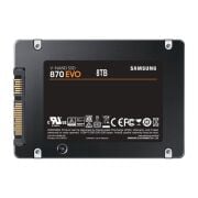 8TB 870 EVO SAMSUNG 2.5 SATA3 MZ-77E8T0BW 560-530 MB/S SAMSUNG TR GARANTILI