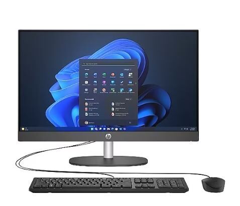 HP ProOne 240 G10 D36C6ET Ultra 7-155U 16GB 512GB SSD O/B Iris Xe 23.8'' Siyah DOS All in One PC