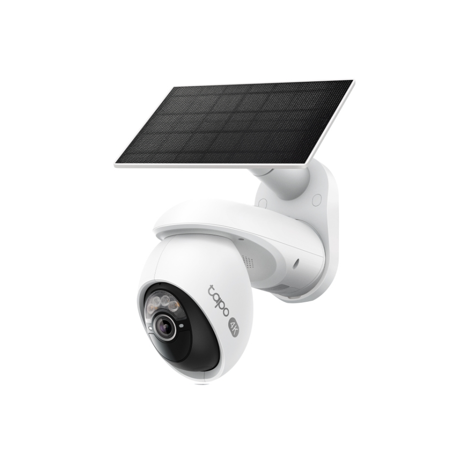 TP-LINK Tapo TC92 KIT (C660 KIT), 4K, 8,0Mpix, Dış Mekan, IP65, WiFi, 12Mt. Renkli Gece Görüşü, İki Yönlü Ses, Yapay Zeka Destekli, Güneş Enerjili Güvenlik Kamerası Kiti