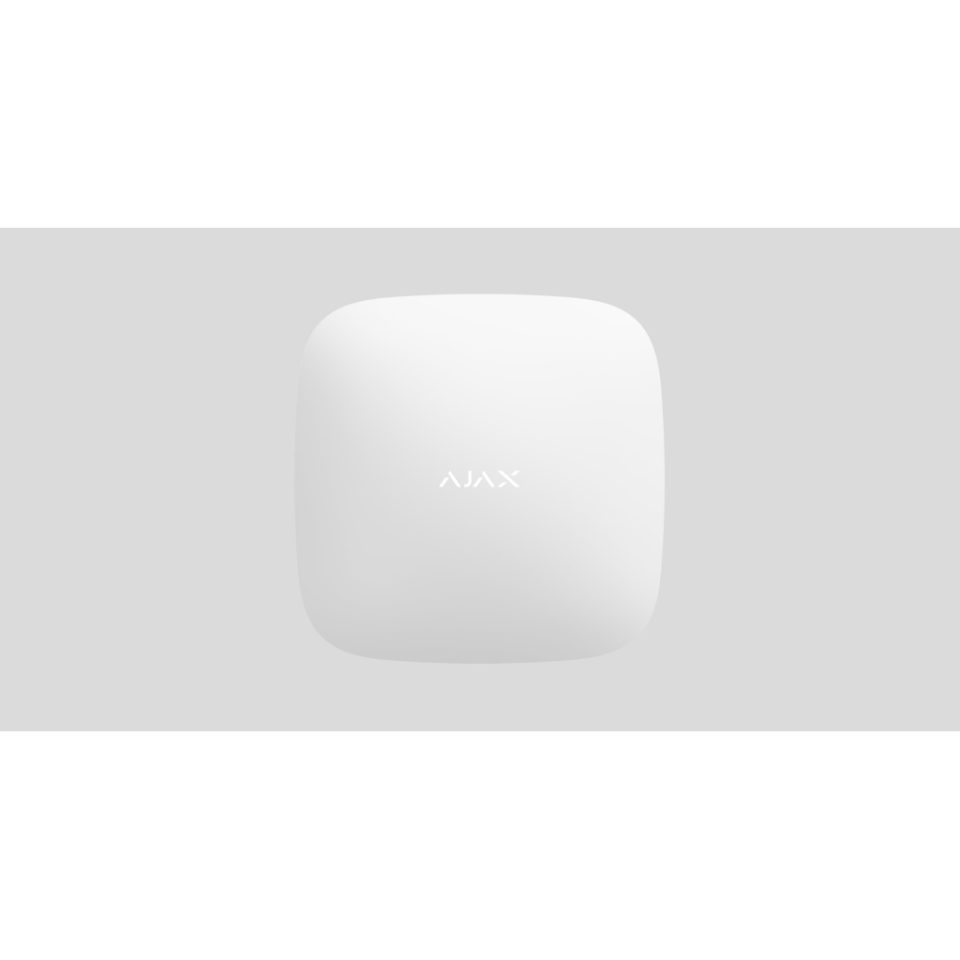 AJAX Hub2 Plus, Kablosuz, Görsel Doğrulamalı, Alarm Paneli, Beyaz