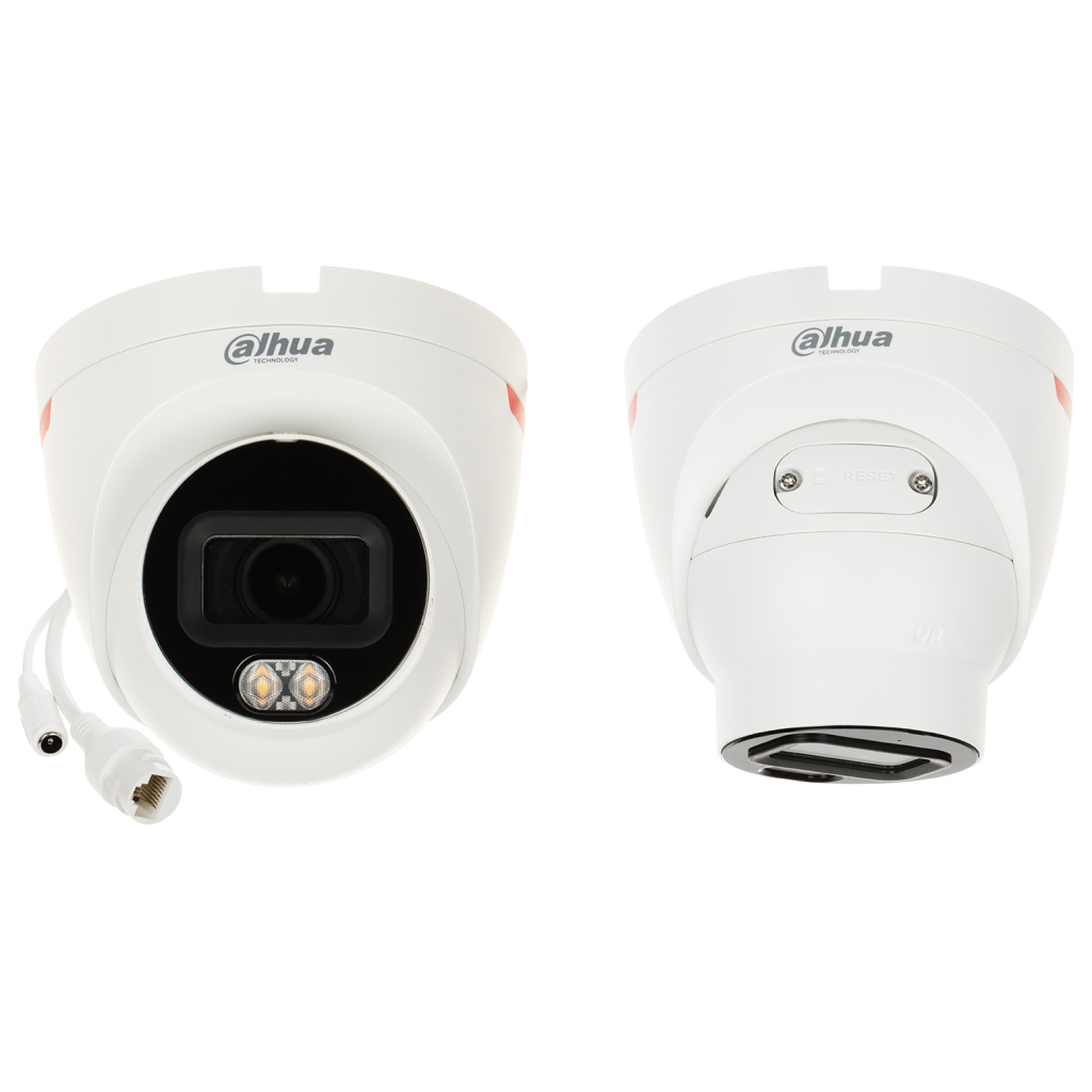 DAHUA  IPC-HDW2449TL-S-PRO  4Mpix, WizColor, 2,8mm Lens,H265+, 30Mt Gece Görüşü, IP67, Dahili Mikrofon, PoE Dome IP Kamera