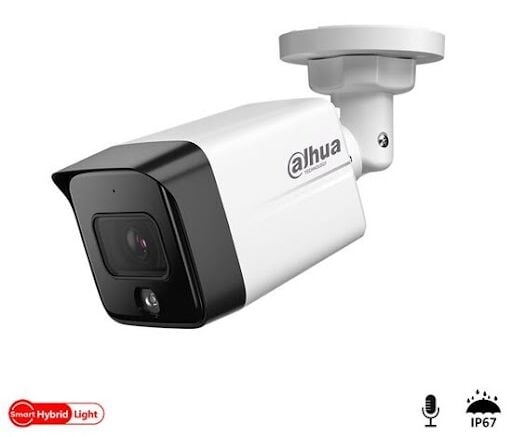 '' DAHUA IPC-HFW1230TC1-SA-0280B-S6 2MP SESLİ STARLİGHT IP BULET KAMERA