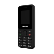 PHILIPS Xenium E2125, 32Mb, Siyah, 32Mb Ram, 1,77inc Ekran, Çift Sim Desteği, FM Radyo, 1700mAh Pil, El Feneri, Türkiye KVK Garantili