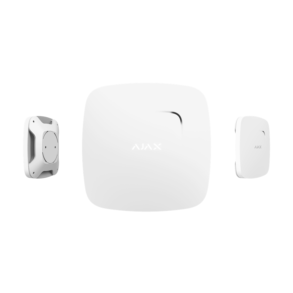 AJAX  FireProtect Plus, Kablosuz, Isı ve Duman Dedektörü, BEYAZ
