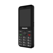 PHILIPS Xenium E6500, 128Mb, Siyah, 48Mb Ram, 2,4inc Ekran, Arka Kamera, 4G Çift Sim Desteği, FM Radyo, 1700mAh Pil, El Feneri, Türkiye KVK Garantili