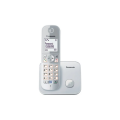PANASONIC KX-TG6811 TELSİZ TELEFON (Gri) 18 Saat Konuşma, 170 Saat Bekleme, 120 Kişilik Rehber