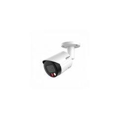 DAHUA IPC-HFW1249S-S-IL 2Mpix, 3,6mm  Lens, SD Kart, Smart Dual Light, H265+, 30Mt Gece Görüşü, Dahili Mikrofon, IP67, PoE Bullet IP Kamera
