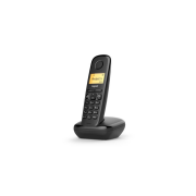 GIGASET A270, Dect Telefon, Siyah, 18 Saat Konuşma, 200 Saat Bekleme, 80 Kişilik Rehber