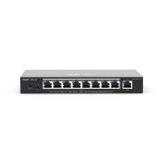 RUIJIE REYEE RG-ES209GC-P 8 PORT GIGABIT + 1 PORT GIGABIT RJ45 UPLINK CLOUD YÖNETİLEBİLİR 120W POE SWITCH