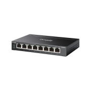 Omada ES208GP, 8 Port, Gigabit PoE+, 64W, Yönetilebilir, Metal Kasa Switch