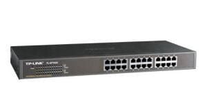 TP-LINK TL-SF1024D 24 Port Mbit Rackmount Yönetilemez Çelik Kasa Switch