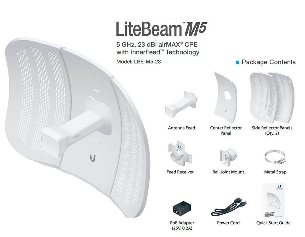UBIQUITI UBNT LBE-M5-23 ACCESS POINT ( LBE-M5-23 )