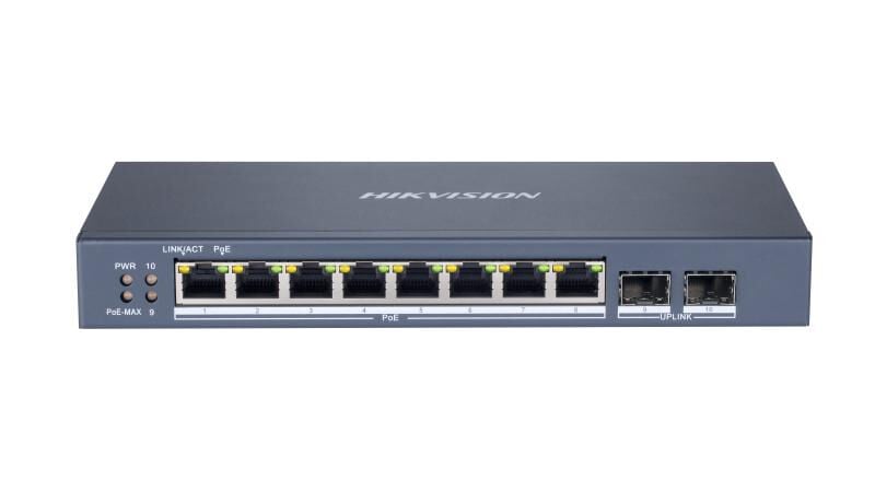 HIKVISION DS-3E1510P-SI 8XGE+2XGE/SFP POE 120W SWİTCH