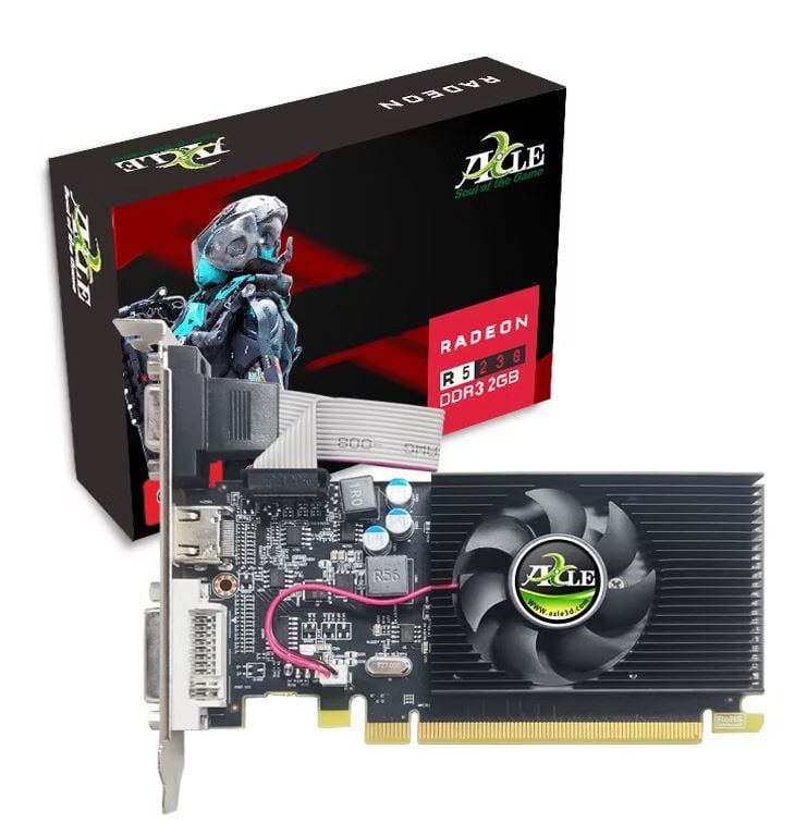 AXLE R5230 AX-R5 230/2GD3P4CDIL 2GB AMD R5230 DDR3 64bit HDMI DVI VGA 16x Ekran Kartı