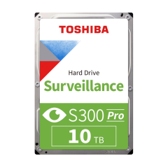TOSHIBA S300 PRO, HDWT31AUZSVA, 3.5", 10TB, 256Mb 7200 Rpm, 7/24 Güvenlik HDD