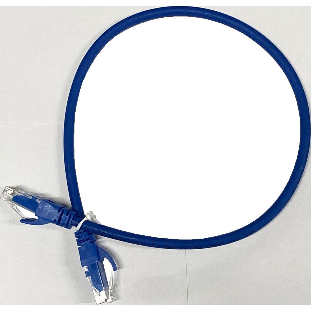 AGER AC-602-0025/B 25CM UTP CAT6 PATCH KABLO MAVİ Cu, LSZH AWG 26/7