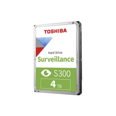 TOSHIBA S300, HDWT840UZSVA, 3.5", 4TB, 256Mb 5400 Rpm, 7/24 Güvenlik HDD