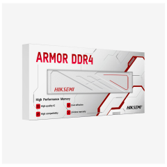 HIKSEMI ARMOR White, HSC416U32E2, 16GB, DDR4, 3200Mhz, CL22, XMP 2.0, Soğutuculu, Desktop, Gaming RAM