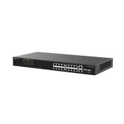 RUIJIE REYEE RG-ES118FGS-LP 16 PORT 10/100 + 2X1GB RJ45/SFP UPLINK COMBO 120W POE RACKMOUNT SWITCH