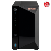 ASUSTOR AS3302T V2, 2Gb DDR4 Ram, 2 Yuvalı (2x20TB Destek), 1x2.5GbE Network, 3xUSB 3.2, Tower NAS (Yedekleme) Cihazı