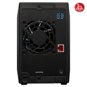 ASUSTOR AS3302T V2, 2Gb DDR4 Ram, 2 Yuvalı (2x20TB Destek), 1x2.5GbE Network, 3xUSB 3.2, Tower NAS (Yedekleme) Cihazı