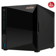 ASUSTOR AS3304T V2, 2Gb DDR4 Ram, 4 Yuvalı (4x20TB Destek), 1x2.5GbE Network, 3xUSB 3.2, Tower NAS (Yedekleme) Cihazı