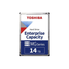 TOSHIBA ENTERPRISE, MG09ACA14TE, 3.5", 14TB, 256Mb 7200 Rpm, 7/24 Güvenlik, Data Center, Nas, Server, HDD