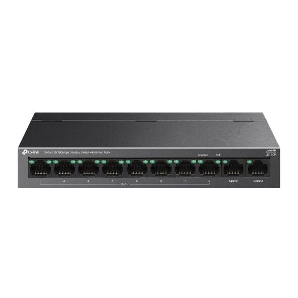 TP-LINK LS110P 10PORT 10/100 YÖNETİLEMEZ POE SWITCH