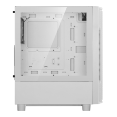 GAMDIAS ATHENA M6 Lite WH, 750W, 80+ Bronze, Tempered Glass, Mesh, ARGB, ATX, White Edition, GAMING KASA