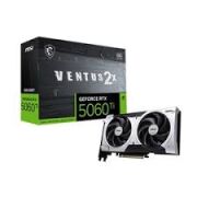 MSI RTX5060 Ti 16G SHADOW 2X OC PLUS 16GB Nvidia RTX5060Ti GDDR7 128bit HDMI 3xDP 16x Ekran Kartı