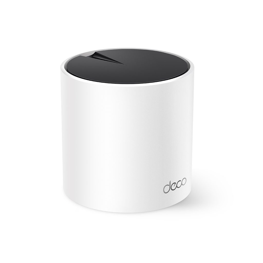 TP-LINK DECO-X55, AX3000, Tekli Mesh, 3000Mbps, Dual Band, WiFi6, 3Port Gigabit Lan, 230m2 Çekim Alanı, Router, Geniş Alan İnternet Ağı Sağlayıcısı