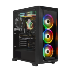 GAMDIAS TALOS M1 Elite, FSP 1600W Power Supply, Tempered Glass, ARGB, ATX, Professional GAMING KASA