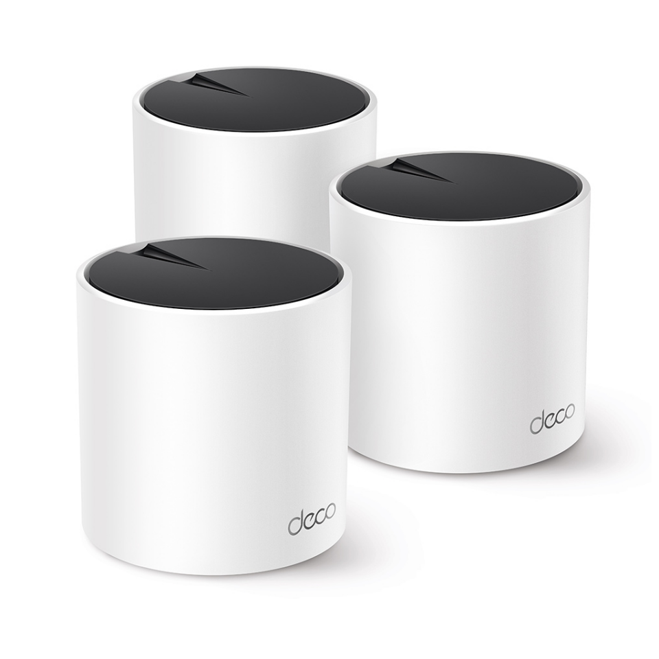 TP-LINK DECO-X55, AX3000, Üçlü Mesh, 3000Mbps, Dual Band, WiFi6, 3Port Gigabit Lan, 600m2 Çekim Alanı, Router, Geniş Alan İnternet Ağı Sağlayıcısı