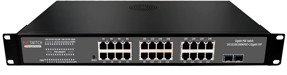 SAME ST-P24FG 24xGbE PoE + 2xSFP Port Gigabit Switch 300Watt