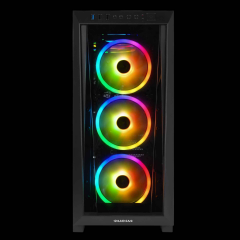 GAMDIAS TALOS M1 Elite, 750W, 80+ Bronze, Tempered Glass, ARGB, ATX GAMING KASA
